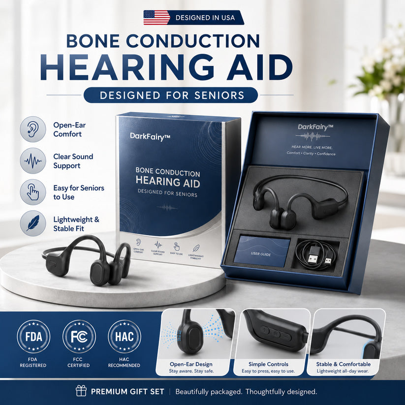 ⚡ 50K+ SOLD! Almost Gone-🔥Still Struggling to Hear Clearly? Brand-new Bone Conduction Smart Hearing Headphones