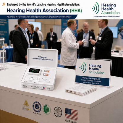 🔥 Final 1 Hours : Only Limited Stock Left🏆DarkFairy™ Atom X Smart Hearing Aids — Hear Clearly, Feel Confident Again 💖(Mayo Clinic Recommended）