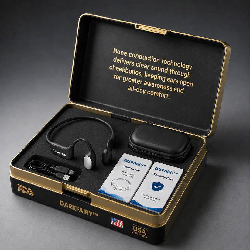 🔥 Final 2 Hours : Only Limited Stock Left🏆🔥Still Struggling to Hear Clearly? Brand-new Bone Conduction Smart Hearing Headphones