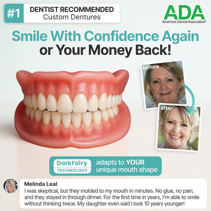DarkFairy™ Custom-Fit Dentures — Designed for Comfort and a Natural-Looking Smile